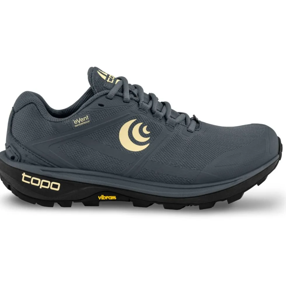 Topo Athletic Terraventure 4 Waterproof Trailrunning Schoenen Dames - grey/butter