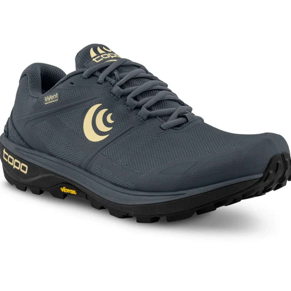 Topo Athletic Terraventure 4 Waterproof Trailrunning Schoenen Dames - grey/butter