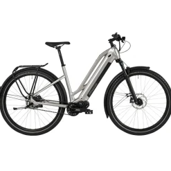 Elektrische Fietsen < Tout Terrain APPIA Mixte eect 5.1 Pinion E1.9 - E-bike met Riemaandrijving - 2026 - cromo ucido matt