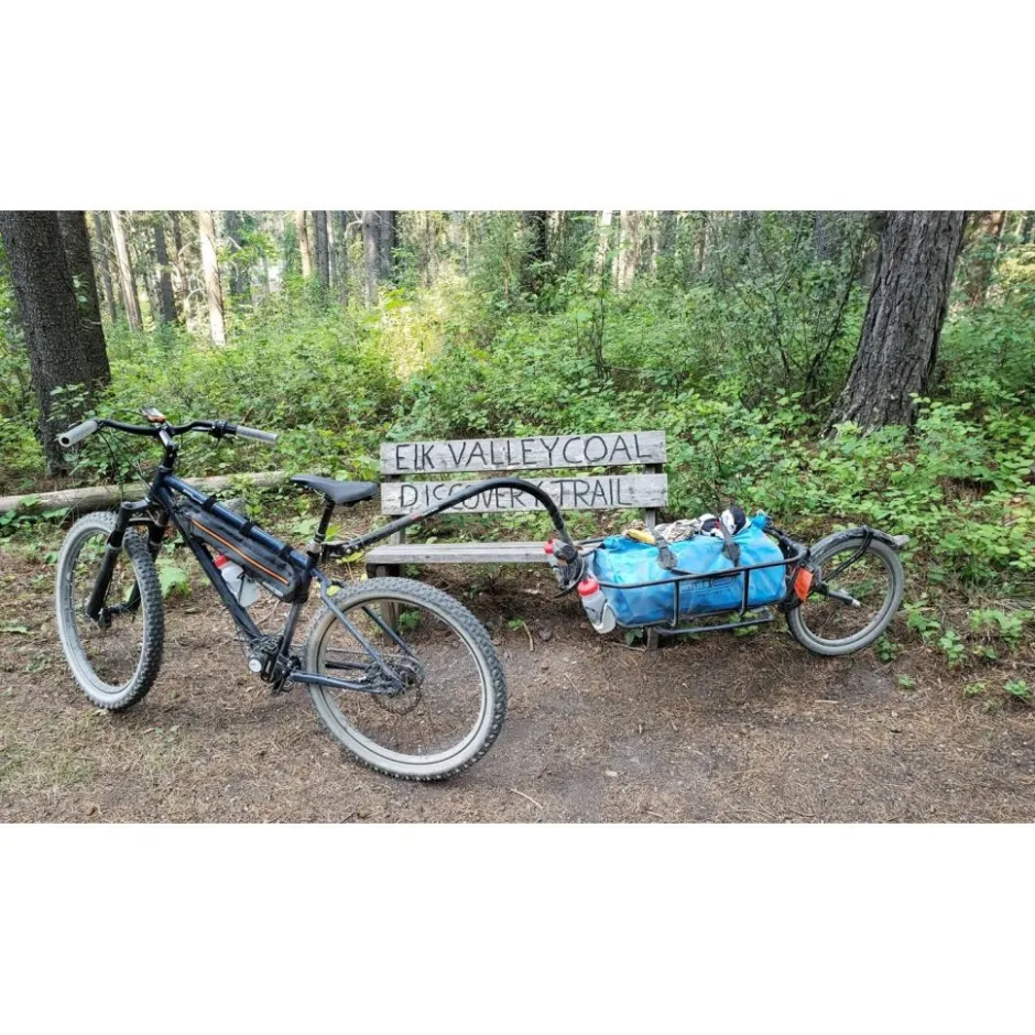 Bagagekarren < Tout Terrain Mule Fietskar - black matte