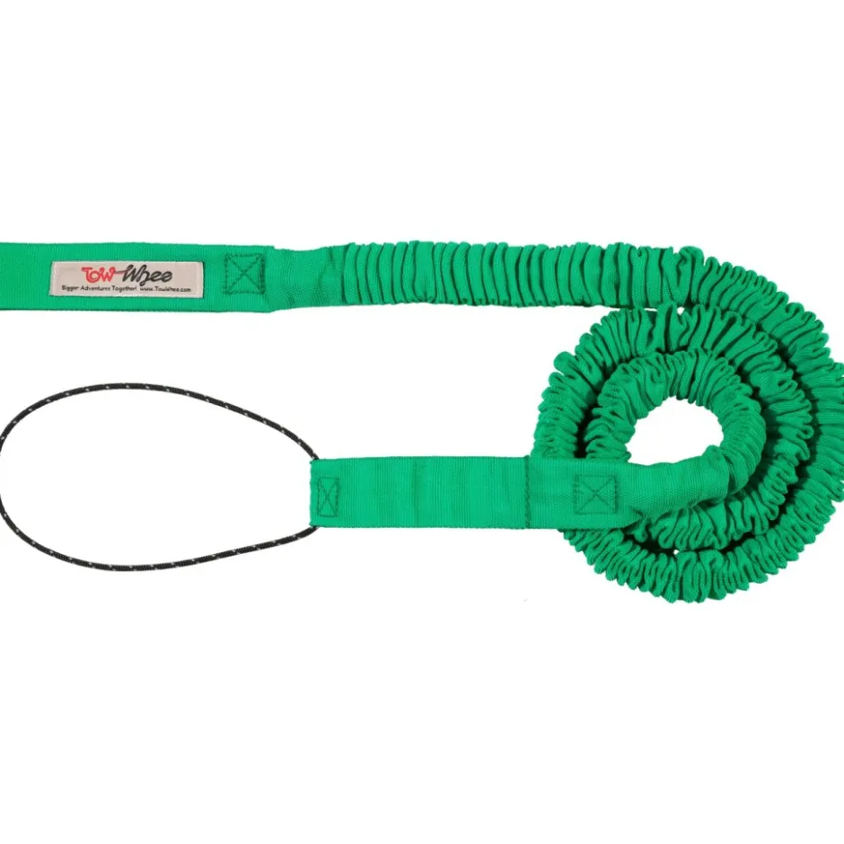 Kinderkarren < TowWhee CONNECT Strap Adult Sleeptouw voor Fietsen / E-Bikes - groen
