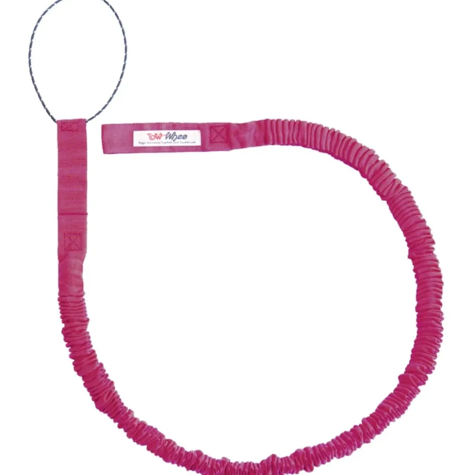 Kinderkarren < TowWhee CONNECT Strap Adult Sleeptouw voor Fietsen / E-Bikes - burgundy