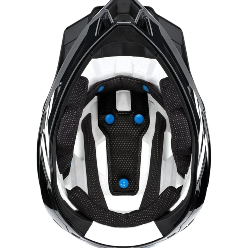 100% Trajecta Fidlock Helm - Zwart/Wit