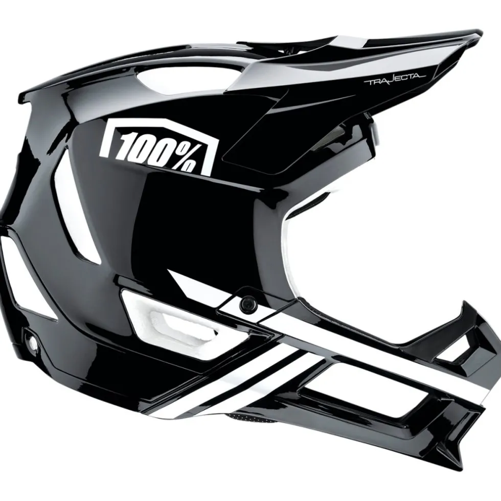 100% Trajecta Fidlock Helm - Zwart/Wit