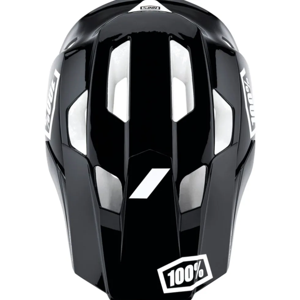 100% Trajecta Fidlock Helm - Zwart/Wit