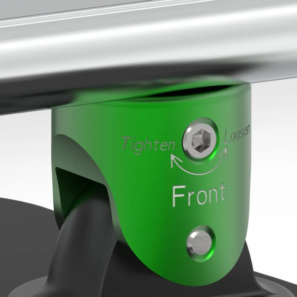 TreeFrog Crossbar Dakfietsdrager - zilver