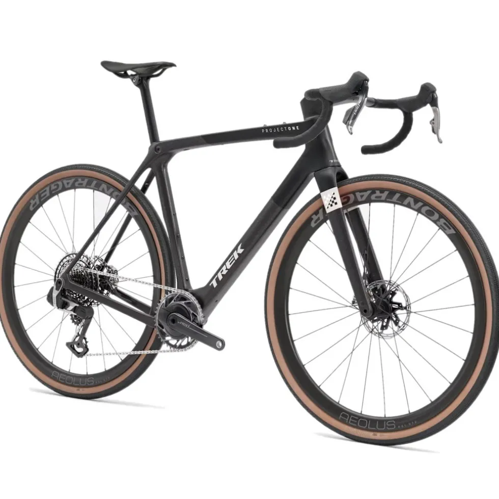 Trek CHECKMATE SLR 9 AXS - Carbon Gravel Bike - 2026 - Matte Trek Black / Matte Deep Smoke