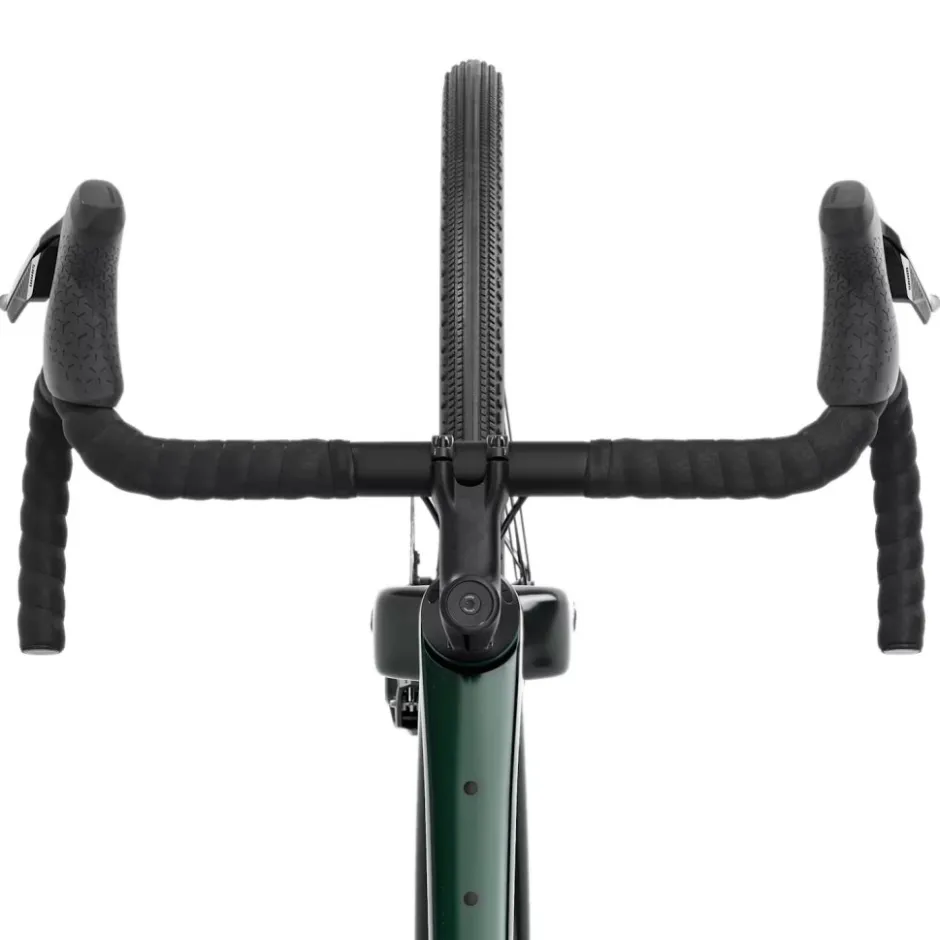Gravelbikes Bikepacking < Trek CHECKPOINT S 6 AXS Gen 3 - Carbon Grave Bike - 2026 - Dark Green / Ivy Soke Spatter