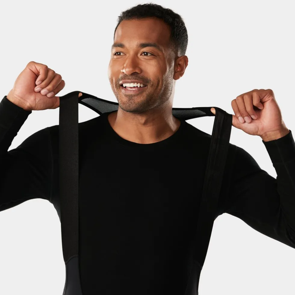 Trek Circuit Softshell Fietsbroek met Bretels Heren - Zwart