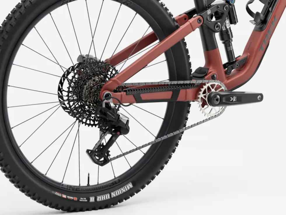 Trek FUEL EX 9.8 Eagle 90 Gen 7 - 29" MTB - 2026 - Matte Sedona Red / Pennyflake Splatter