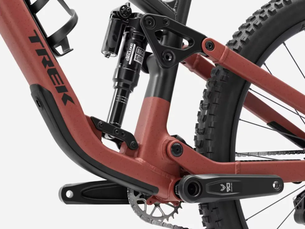 Trek FUEL EX 9.8 Eagle 90 Gen 7 - 29" MTB - 2026 - Matte Sedona Red / Pennyflake Splatter