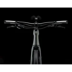 Trek FX SPORT SL 5 - Carbon Fitnessfiets - 2026 - Matte Black Olive / Deep Smoke