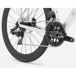 Trek MADONE SL 6 AXS GEN 8 - Carbon Racefiets - 2026 - Gloss Crystal White / Matte Deep