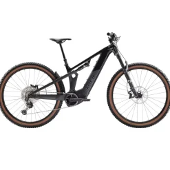Elektrische Fietsen|E-Mtb Full Suspension < Trek Powerfy+ FS 6 Gen 4 - 29" E-TB - 2025 - Goss Dark Star / atte Dark Web