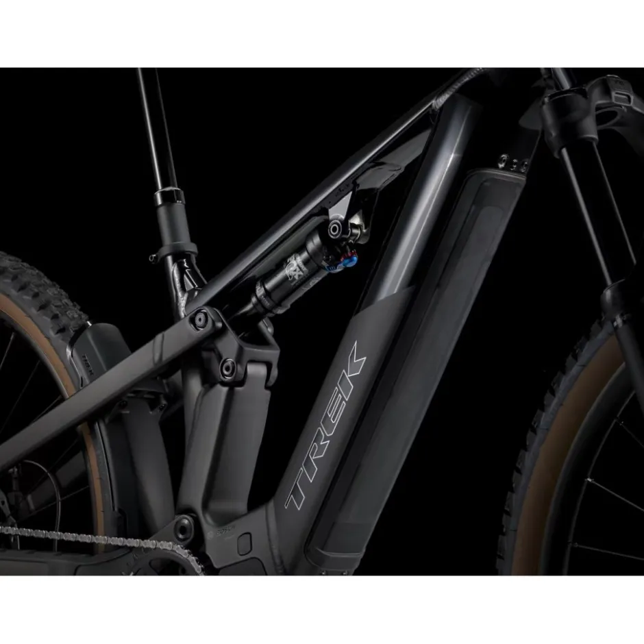 Elektrische Fietsen|E-Mtb Full Suspension < Trek Powerfy+ FS 6 Gen 4 - 29" E-TB - 2025 - Goss Dark Star / atte Dark Web