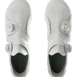Wielrenschoenen|Wielrenschoenen < Trek RSL Knit Racefietsschoenen - Wit/Zilver