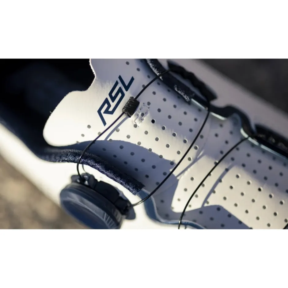 Wielrenschoenen|Wielrenschoenen < Trek RSL Road Racefietsschoenen - Wit/Zilver