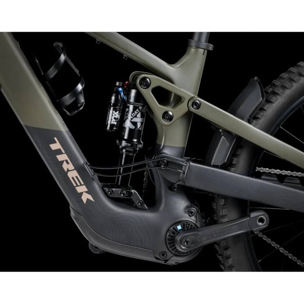 Trek Slash+ 9.7 SLX/XT - Carbon E-MTB - 2025 - 27.5" | Olive Drab