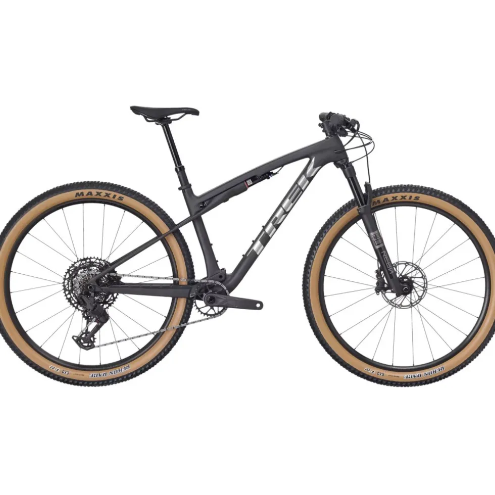 Trek SUPERCALIBER SL 9.6 Gen 2 - 29" Carbon MTB - 2026 - Matte Carbon / Gloss Black Splatter