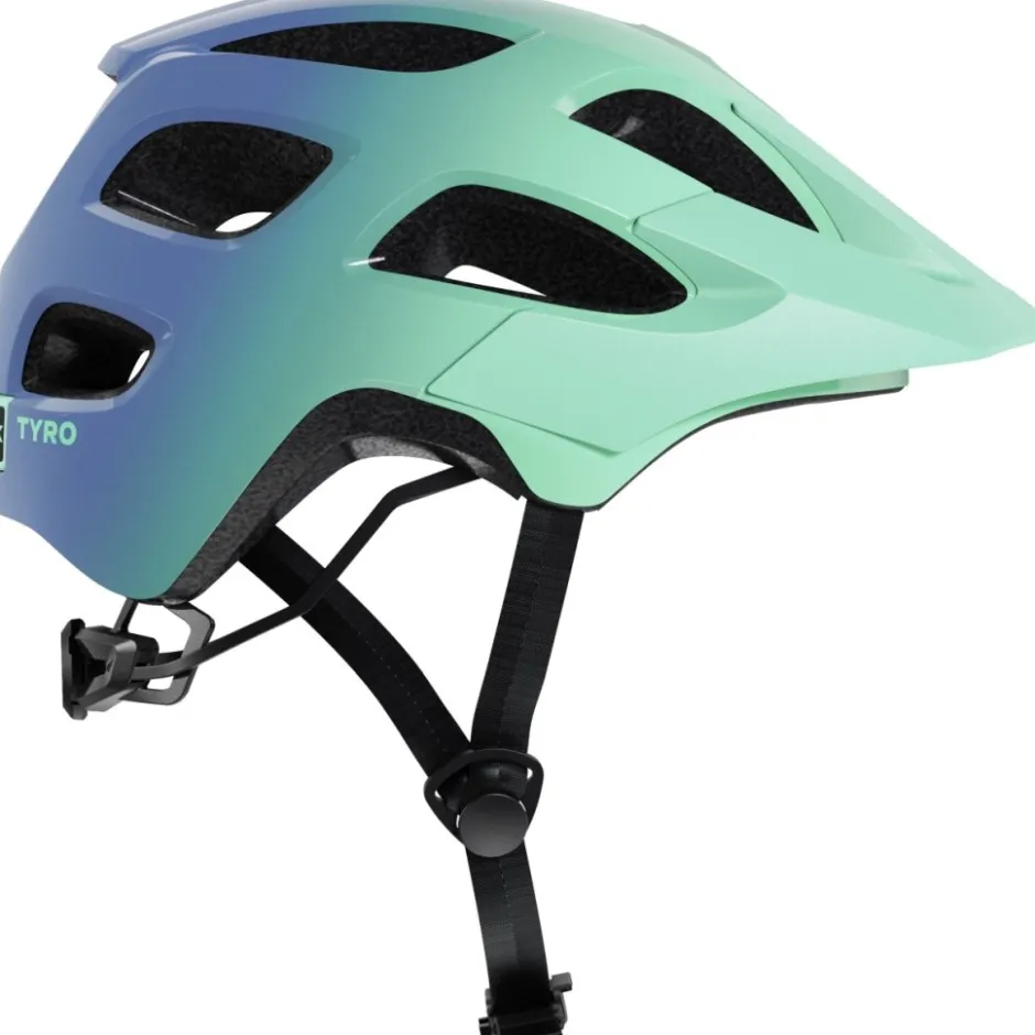 Helmen Kinderen < Trek Tyro Helm voor jongeren - Aloha Green/UltraViolet