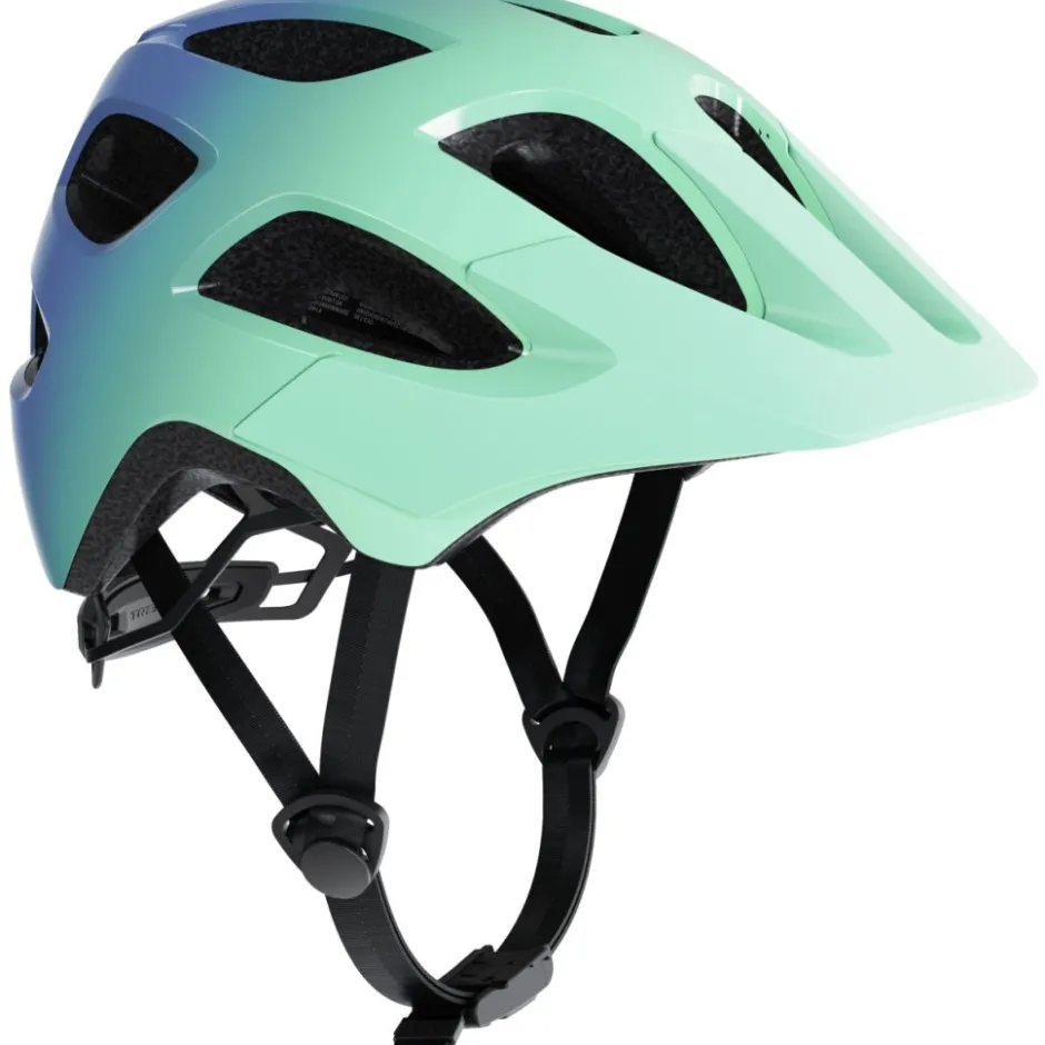 Helmen Kinderen < Trek Tyro Helm voor jongeren - Aloha Green/UltraViolet