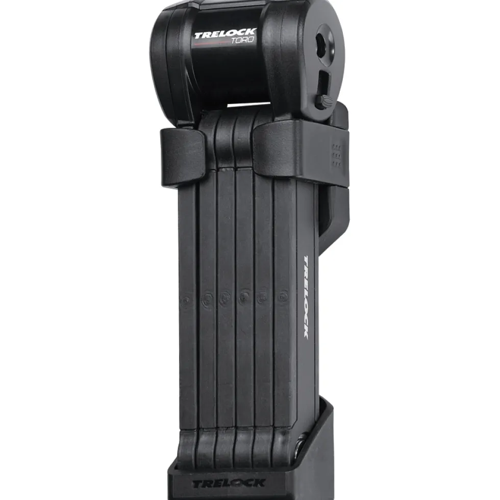 Trelock FS 580 Toro X-Press 90cm Vouwbare Slot met Traceertagvak - zwart