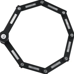 Vouwsloten < Trelock FS 280/80 TWO.GO 80cm Vouwbare Slot - zwart