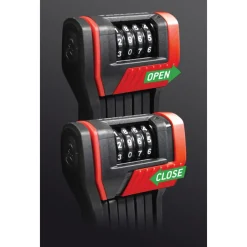 Vouwsloten|Cijfersloten < Trelock FS 280/100 TWO.GO CODE 100cm Vouwbare Slot + ZF 280 X-MOVE Houder - black