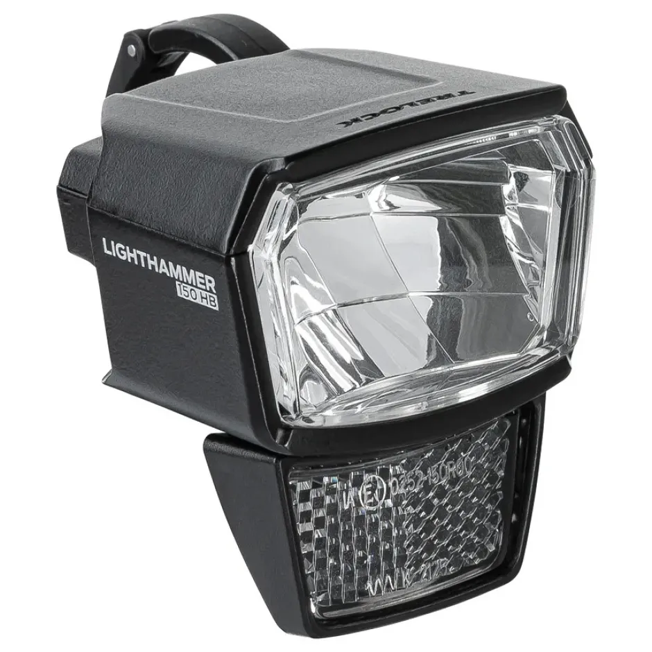 Voorlampen|Verlichting < Trelock LS 940-HB Lighthammer 150 LUX E-BIKE ZL HB 400-318/350 Voorlicht - zwart