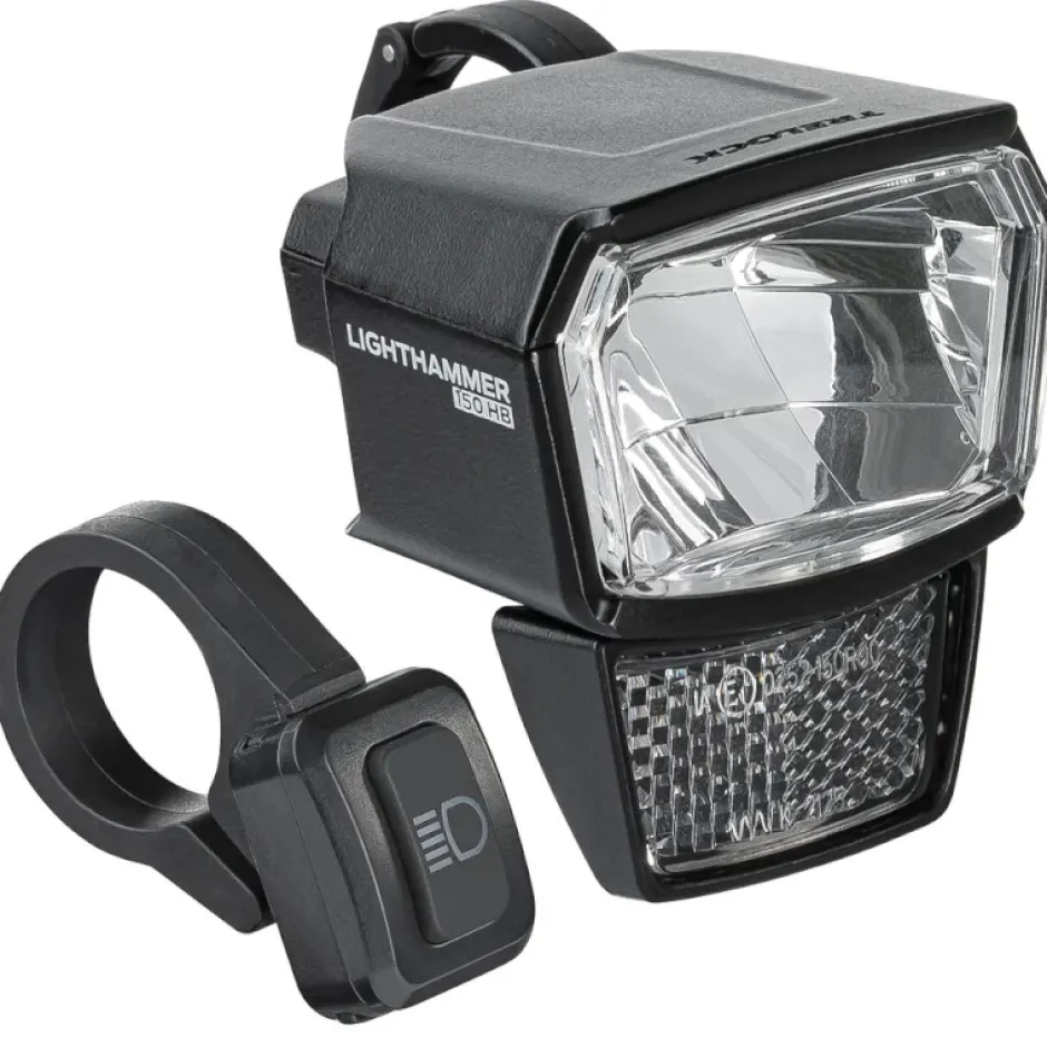 Voorlampen|Verlichting < Trelock LS 940-HB Lighthammer 150 LUX E-BIKE ZL HB 400-318/350 Voorlicht - zwart