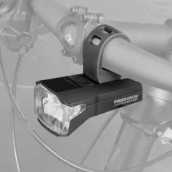 Trelock LS 480 Lighthammer 80 LUX USB Fietslamp Vooraan