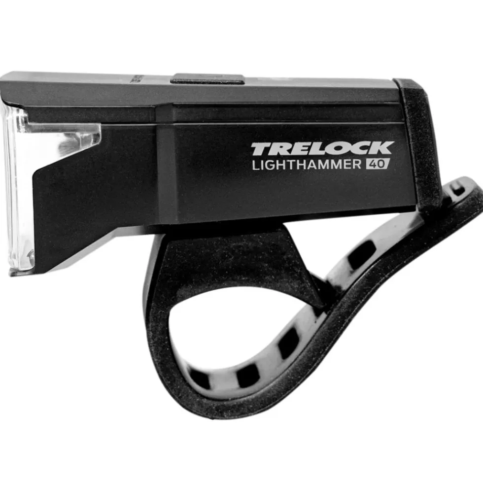 Trelock LS 440 Lighthammer 40 LUX USB Fietslamp Vooraan