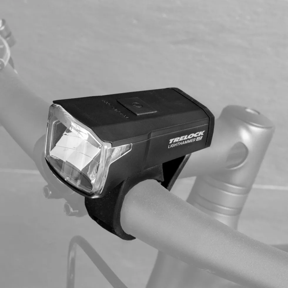 Trelock LS 440 Lighthammer USB + LS 740 Vector - Fietsverlichtingsset