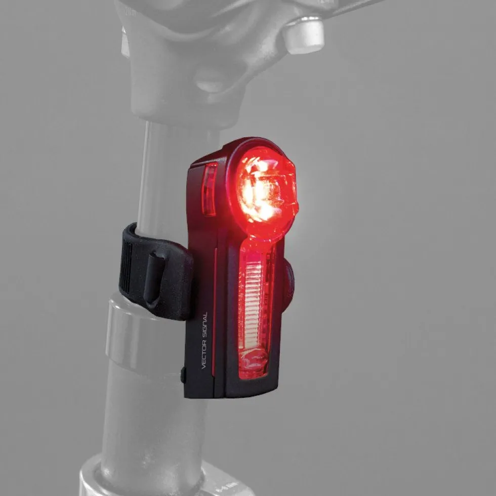 Trelock LS 440 Lighthammer USB + LS 740 Vector - Fietsverlichtingsset