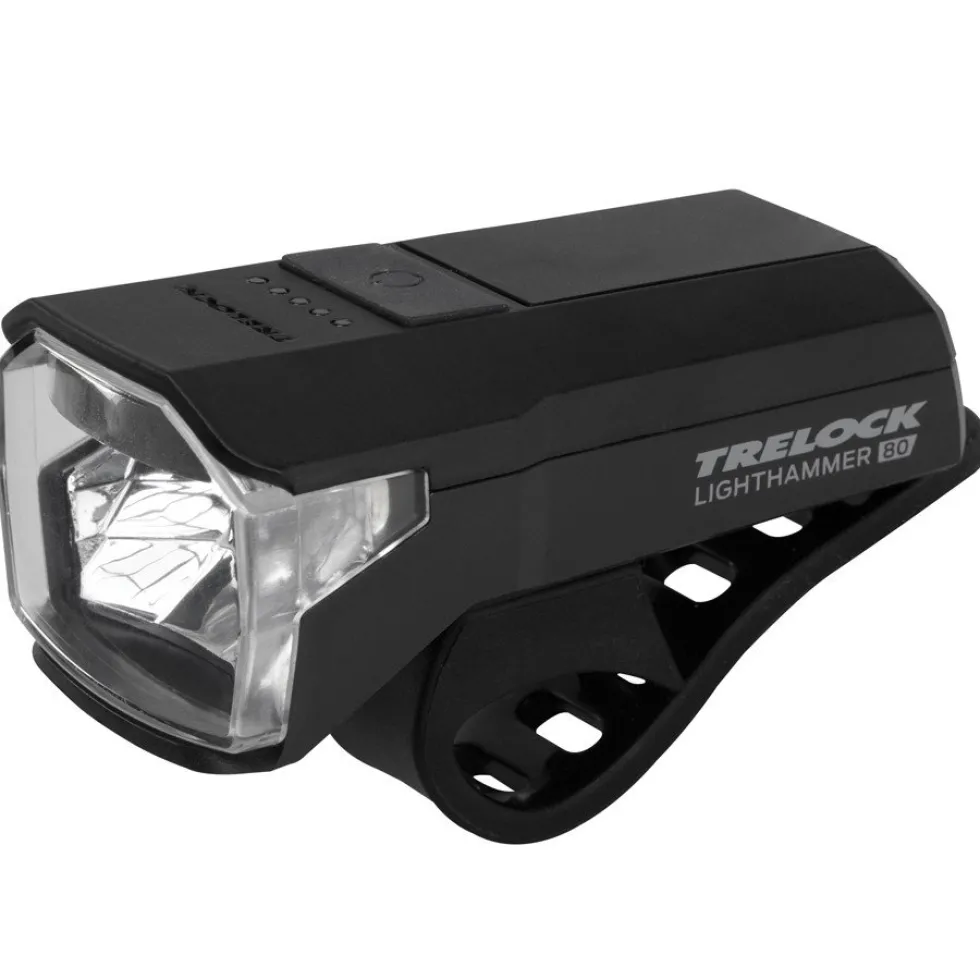 Trelock LS 480 Lighthammer USB + LS 740 Vector Signal - Fietsverlichtingsset