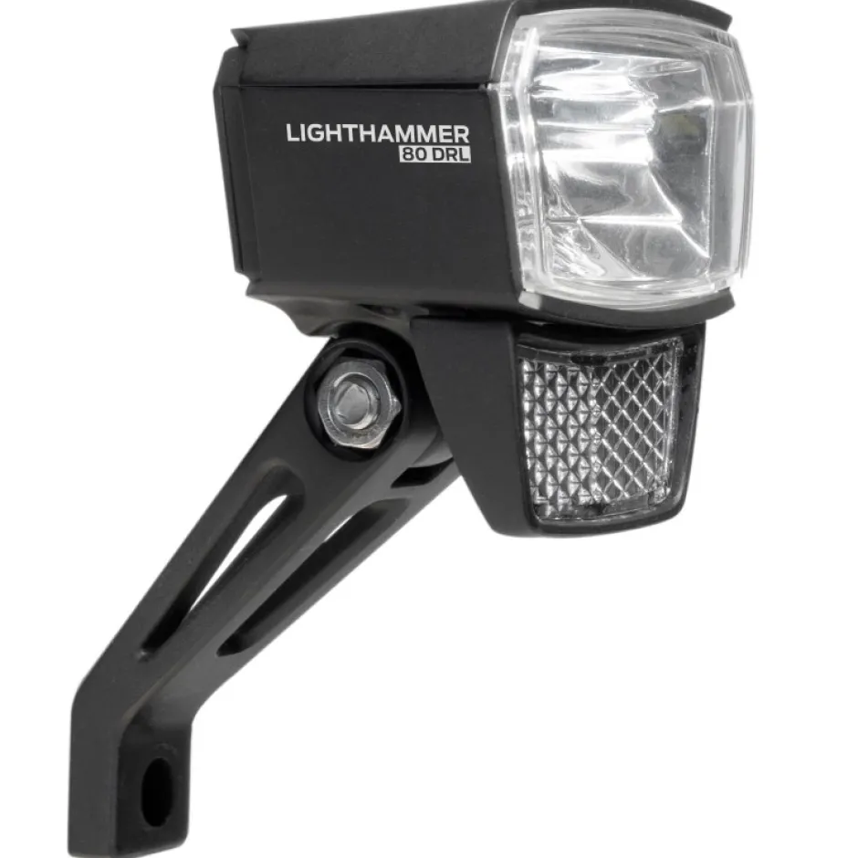 Voorlichten Voor Elektrische Fiets|E-Bike Verlichting < Trelock LS 830-T Lighthammer 80 LUX E-BIKE ZL 410 Front Light