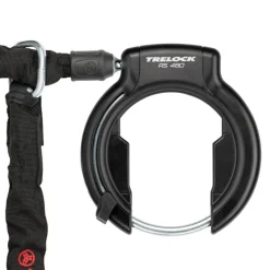 Trelock RS 480 AZ Protect-O-Connect Frameslot/ZR 355 Insteekketting/Zadeltas Set