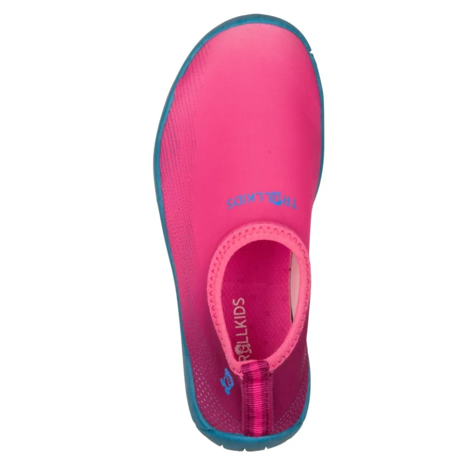 Zwemschoenen|Zwemschoenen < Trollkids Balestrand Badschoenen kinderen - Light Magenta/Bright Berry/Harbor Blue