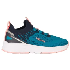 Trollkids Balestrand Sneaker Kinderen - Harbor Blue/Madeira Blue/Peony Rose