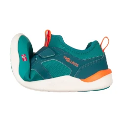 Trollkids Bergen Hiker Barefoot Schoenen Kinderen - Sea Green/Lagoon Green/Sahara Sunset