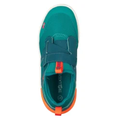 Trollkids Bergen Hiker Barefoot Schoenen Kinderen - Sea Green/Lagoon Green/Sahara Sunset