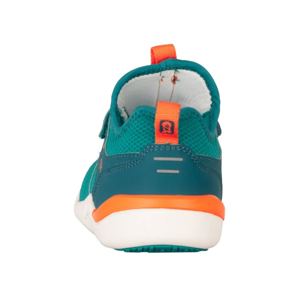 Trollkids Bergen Hiker Barefoot Schoenen Kinderen - Sea Green/Lagoon Green/Sahara Sunset