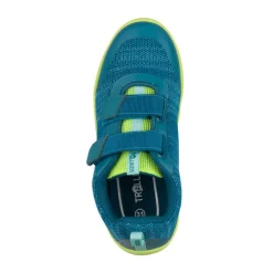 Trollkids Eikefjord Hiker Barefoot Schoenen Kinderen - Petrol/Dolphin Blue/Lime