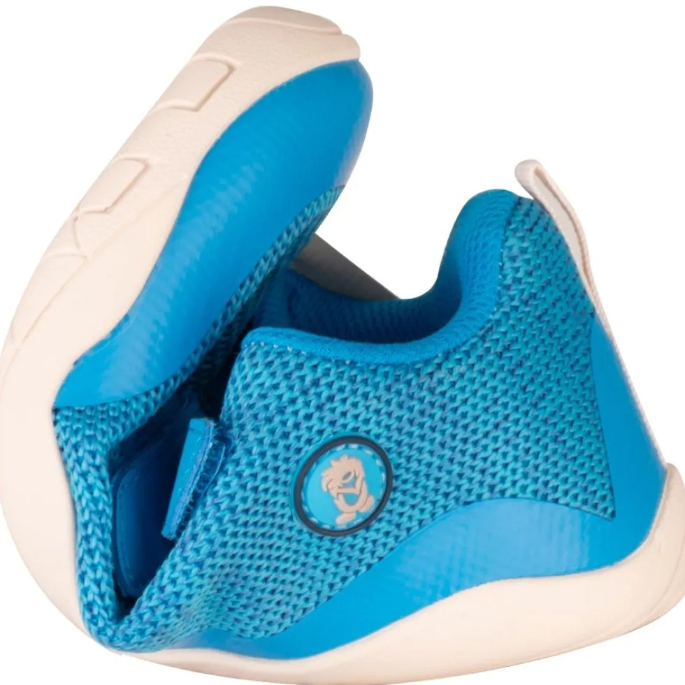 Trollkids Eikefjord Hiker Barefoot Schoenen Kinderen - Pool Blue/Dark Indigo