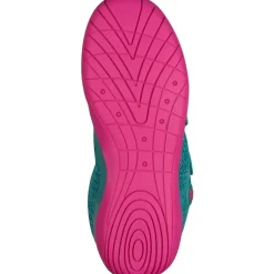Trollkids Eikefjord Hiker Barefoot Schoenen Kinderen - Smaragd/Rubine