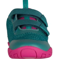 Trollkids Eikefjord Hiker Barefoot Schoenen Kinderen - Smaragd/Rubine