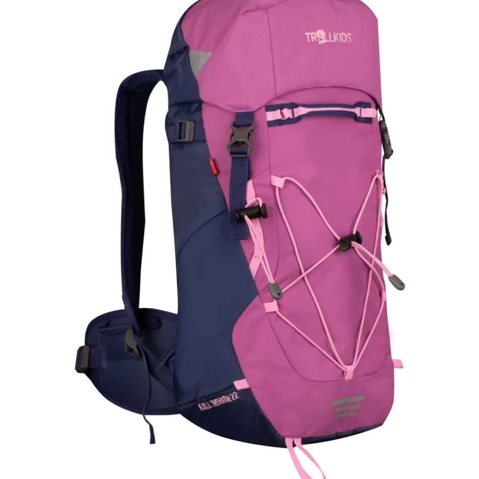 Trollkids Fjell Trekker 22L Rugzak Kinderen - mallow pink/violet blue/wild rose