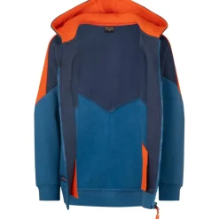 Jacks < Trollkids Flekkefjord Jas Kinderen - Nordic Blue/Mystic Blue/Flame Orange