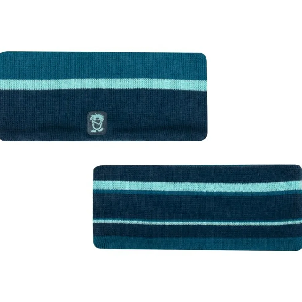 Trollkids Hafjell Hoofdband Kinderen - Mystic Blue/Arctic Blue/Dark Marine