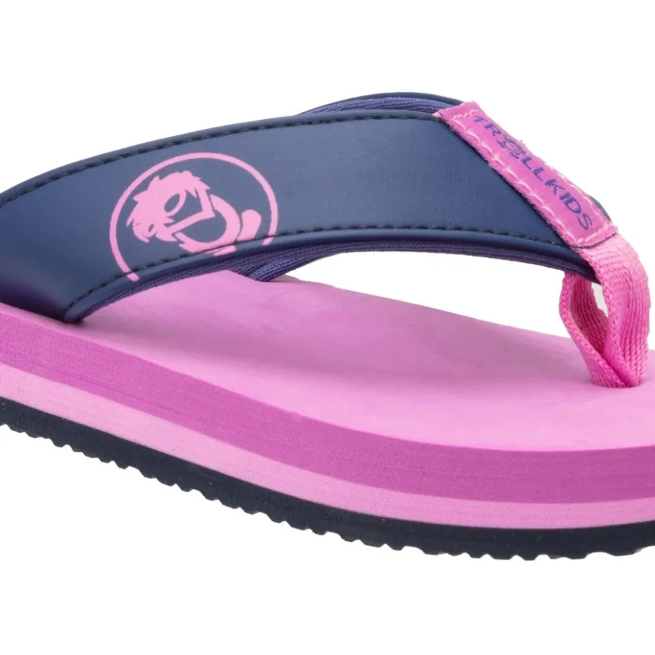 Zwemschoenen|Zwemschoenen < Trollkids Haukland Strand sandalen voor kinderen - Mallow Pink/Violet Blue/Wild Rose